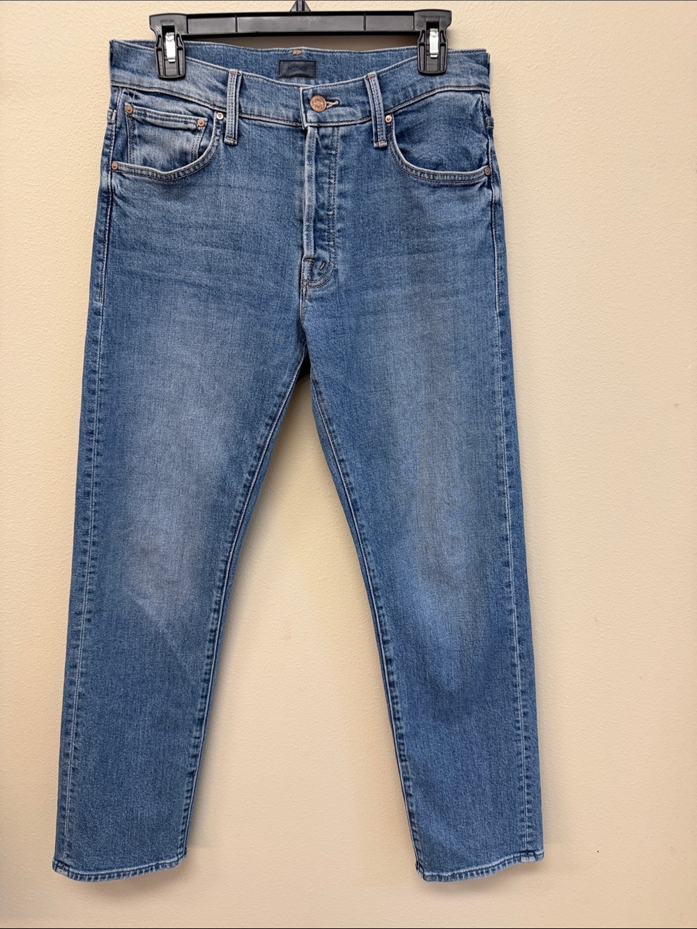 MOTHER The Hiker Hover Jeans in Medium Blue Sz27
